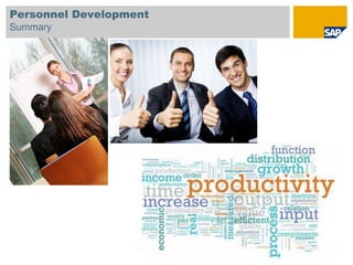 Personnel Development
Summary
 