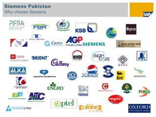 Siemens Pakistan
Why choose Siemens
 