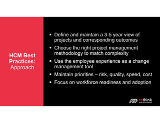 Human Capital Management Best Practices | PDF