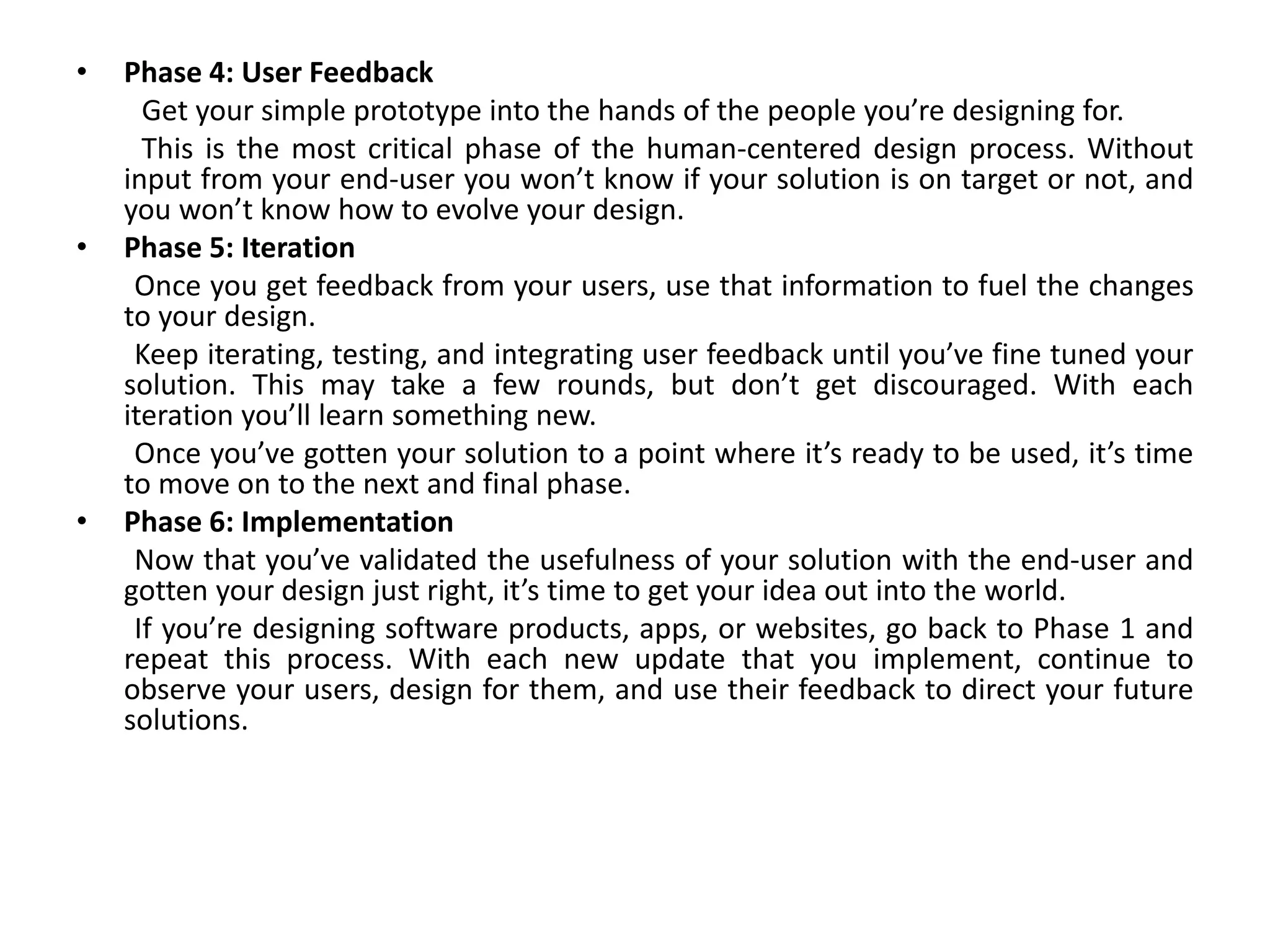 Human centered design | PPTX