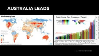 AUSTRALIA LEADS
AFP, Robert Rohde
 
