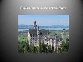 Human Characteristics of Germany 