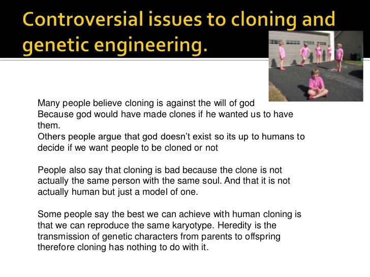 Human cloning