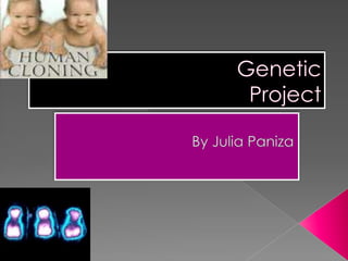 Genetic Project By Julia Paniza 