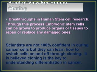 Human cloning | PPTX