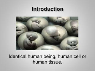 Human cloning | PPTX