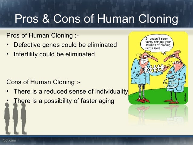 essay on disadvantages of human cloning