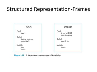 Structured Representation-Frames
 