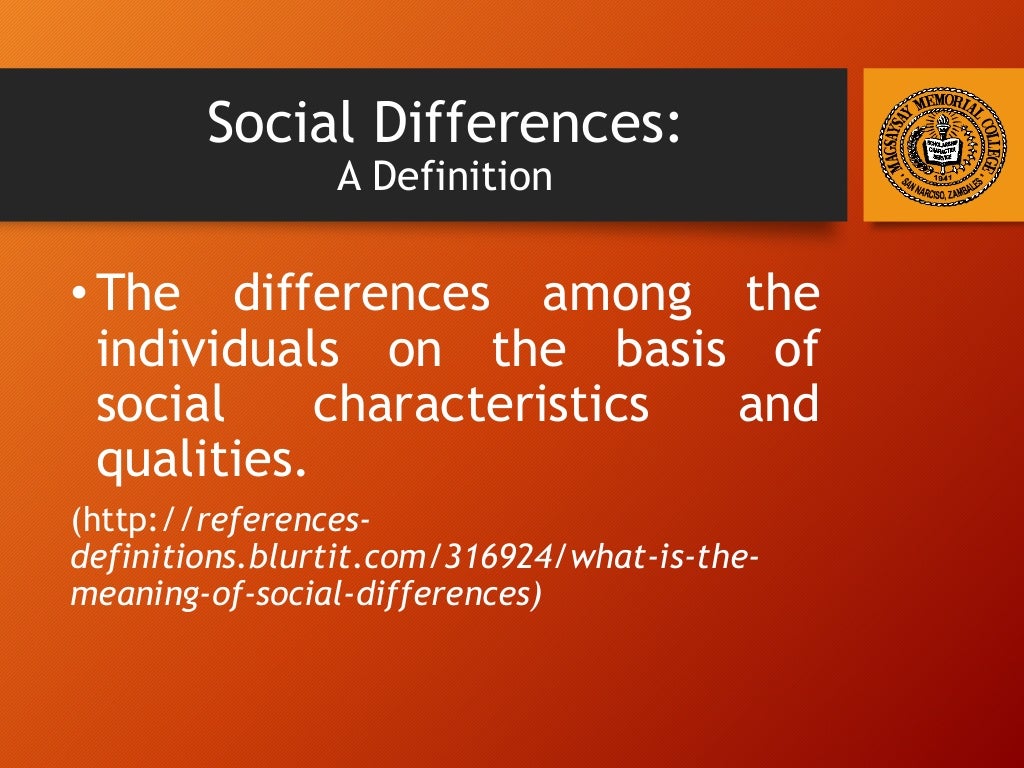 Human Cultural Variation/ Social Differences