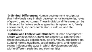 Comprehensive Overview of Human Development Across the Lifespan | PPTX