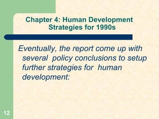 H Uman Development Report 1990 | PPT