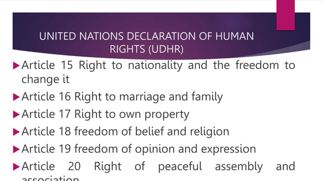 HUMAN DIGNITY, RIGHTS AND THE COMMON GOOD.pptx
