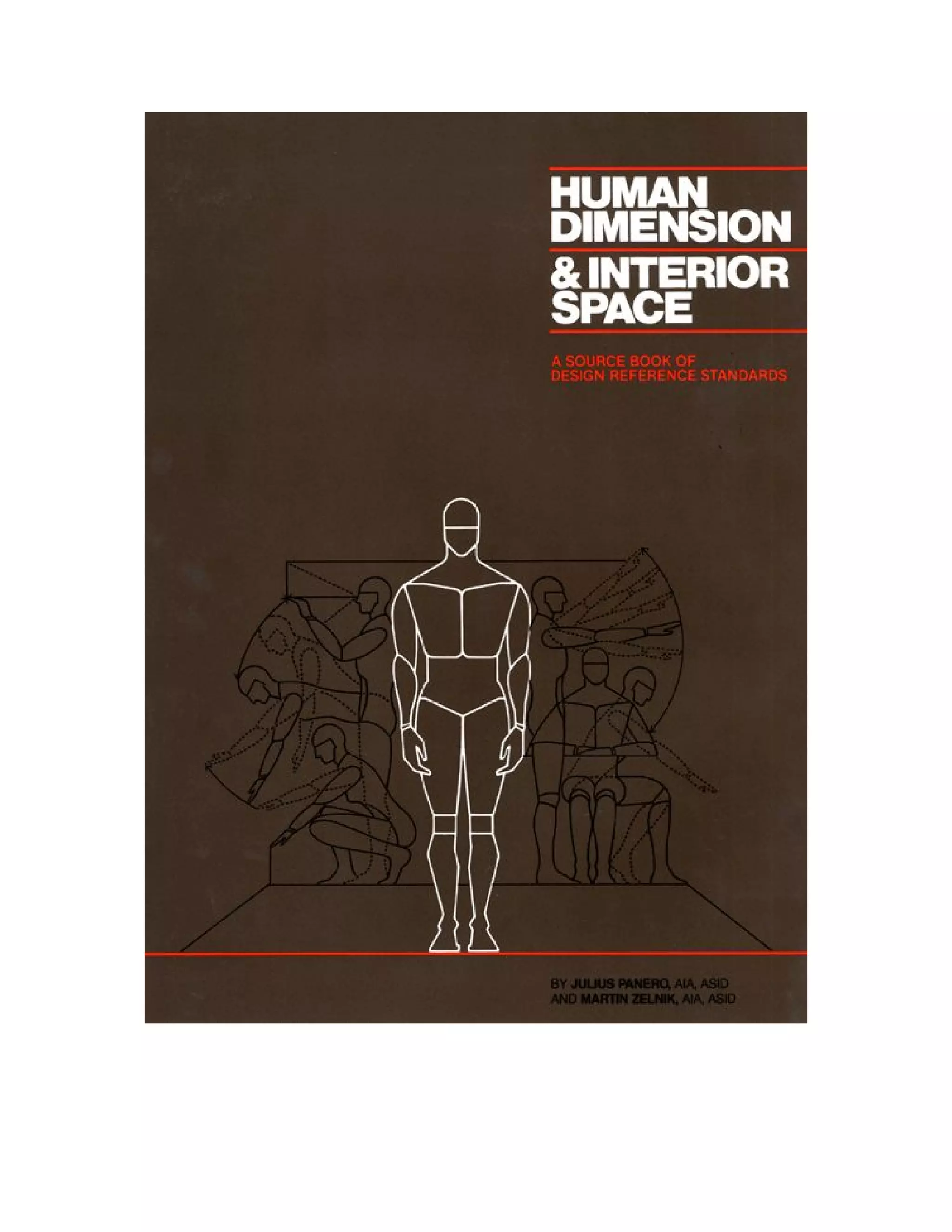 Human Dimension and Interior Space A Source Book of Design Reference