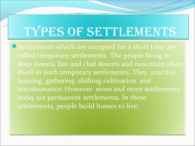 Ppt On Human Environment Settlement Transport And Communication Human environment settlement, transport and communication