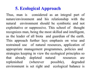 the presentation on human environment interactions | PPT