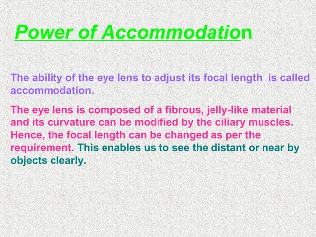 Human eye class 10 | PPT | Eye and Vision Conditions | Diseases and ...