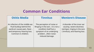HUMAN EYE AND EAR Human Anatomy and physiology | PPTX