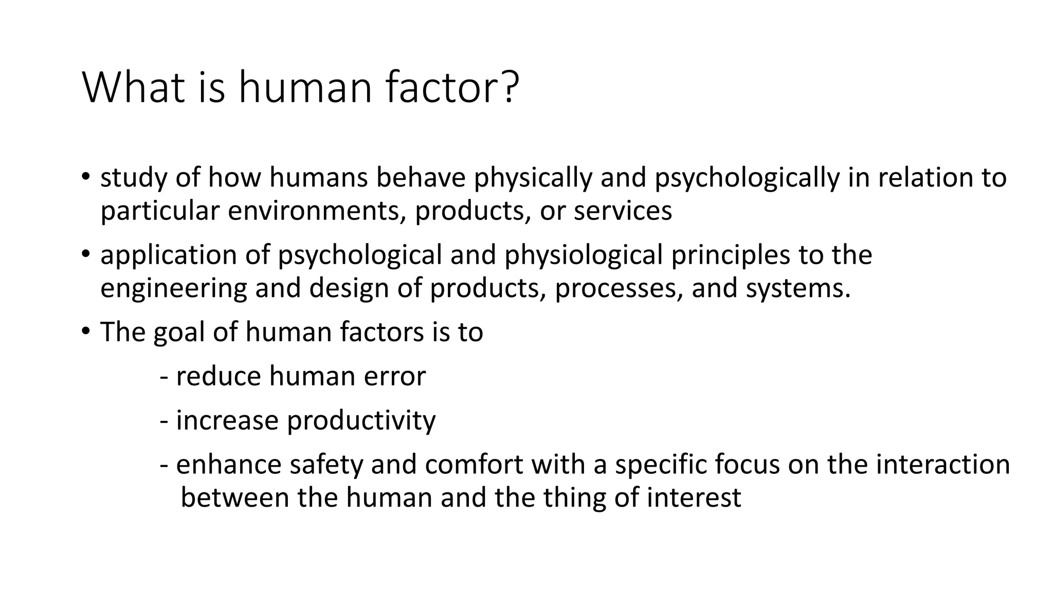 HUMAN FACTOR CONSIDERATIONS IN MILITARY AIRCRAFT MAINTENANCE AND ...