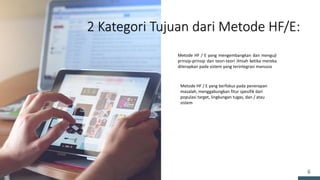Human factors and ergonomic methods | PPTX