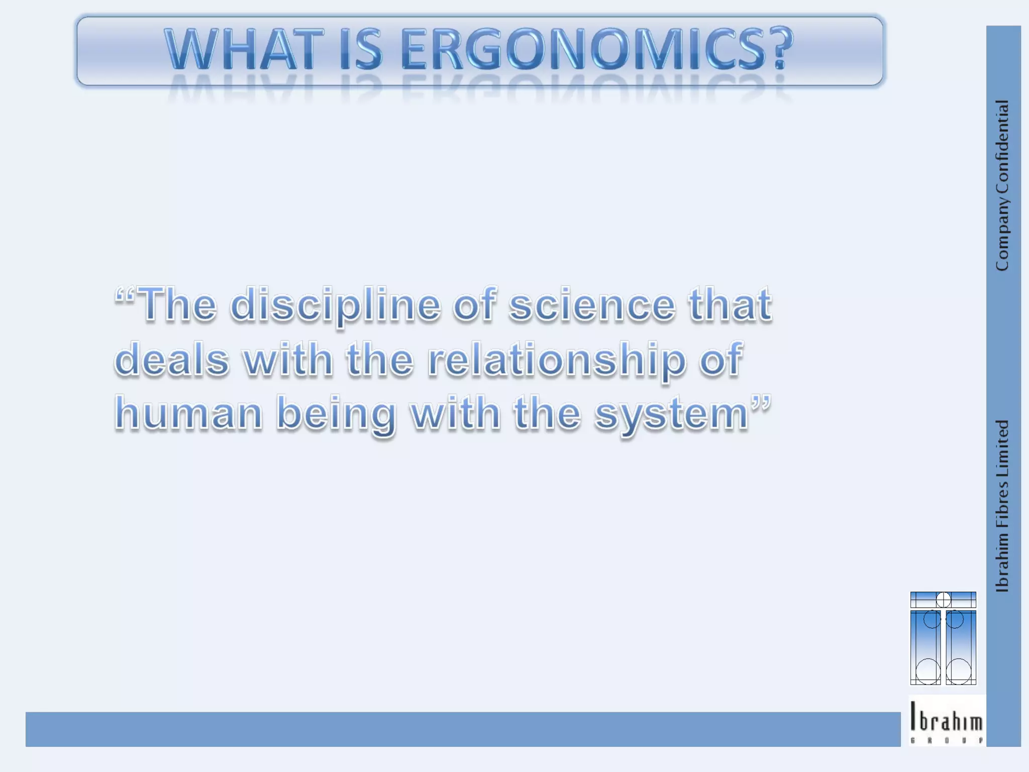 Human factors and ergonomics | PPT