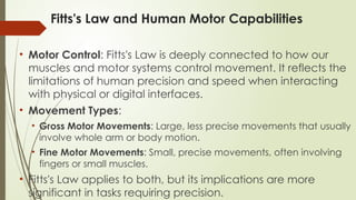 Fitts Task Computer Human factors in human computer interaction.pptx