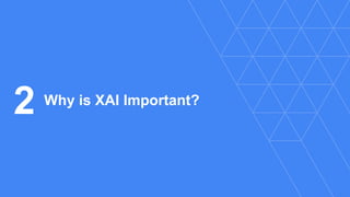 Why is XAI Important?
2
 