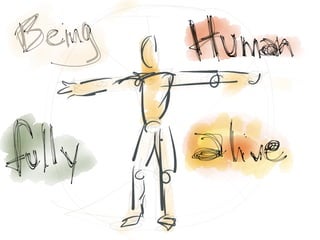 Human fully alive