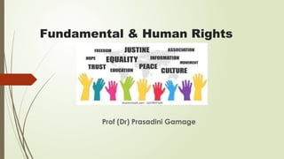 Human Rights and fundamental rights in Sri Lanka | PPTX