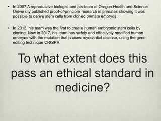 Human Genome Editing Response Pptx