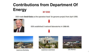 9
Contributions from Department Of
Energy
 