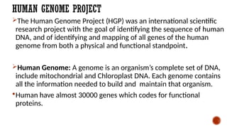 Human Genome Project, Everything You Should Know | PPTX