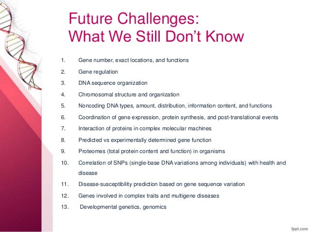 The Human Genome Project
