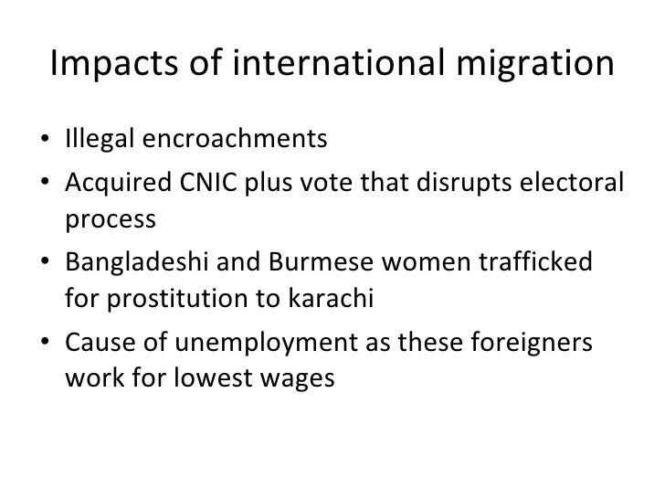 Migration In Pakistan