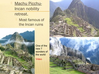 Nobility Incan Human geography of latin america | PPT