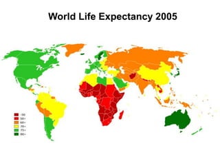 World Life Expectancy 2005
 