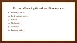 Human growth and development | PPTX