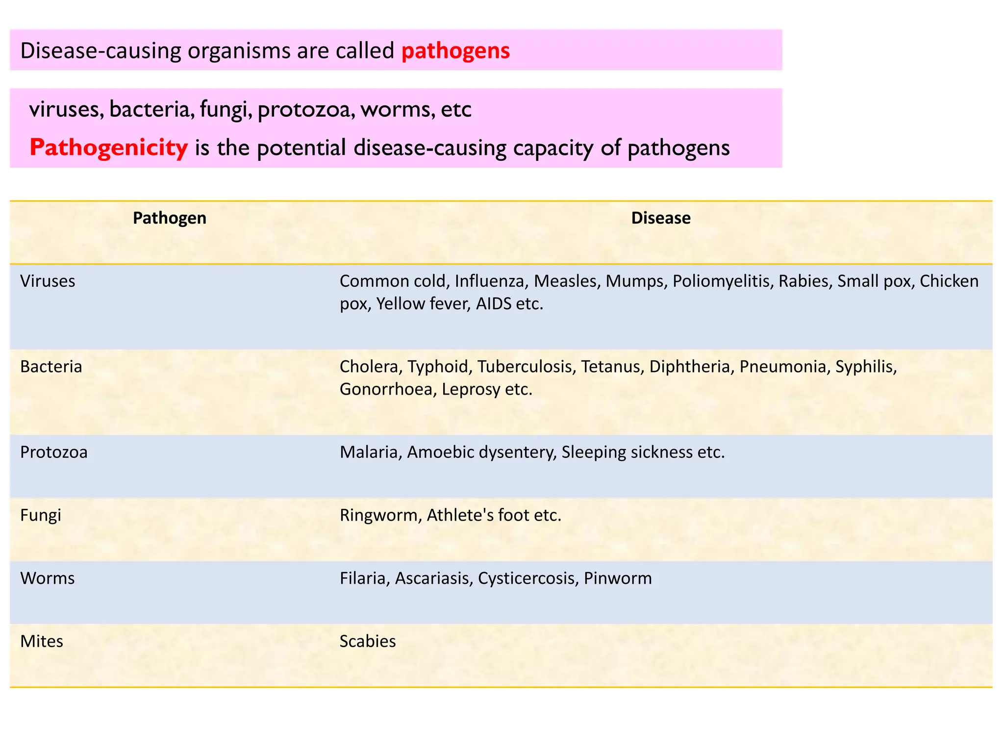 HUMAN HEALTH AND DISEASE Class XII Biology .pptx