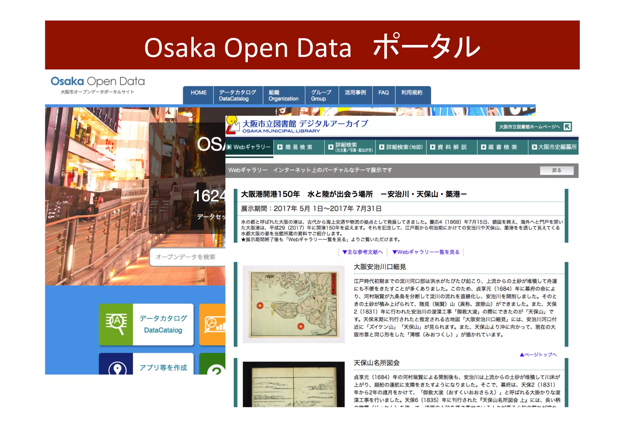 Osaka	Open	Data　ポータル	
Osaka	Innovation	Hub	 64	
 