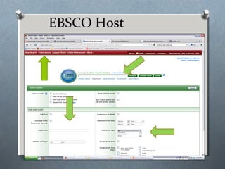 EBSCO HostEBSCO Host
 