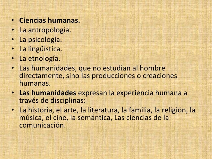 Humanidades y reflexion