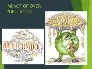 IMPACT OF OVER-
POPULATION
 