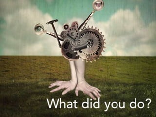 3
AGENDA
Time isn’t now, it’s a collection of whens.
EXISTENCE
Welcome
Our
Challenge
Five
Steps
Five
Lessons
Existence
 