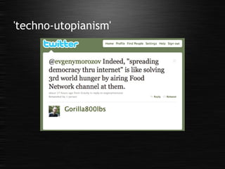 'techno-utopianism' 