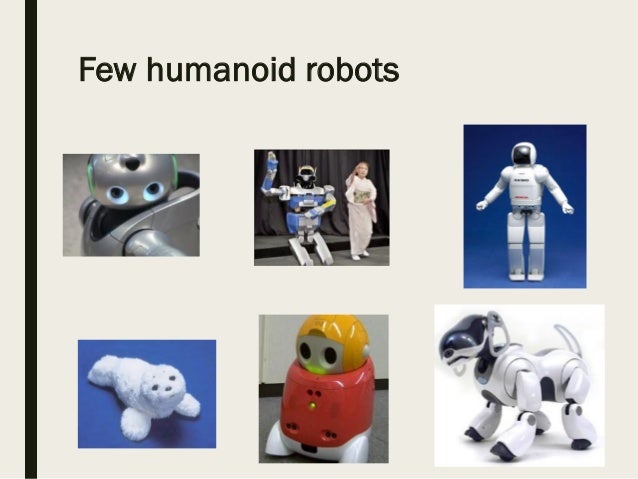 types of humanoid robots