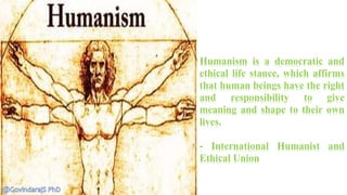 Humanitism Humanism | PPTX