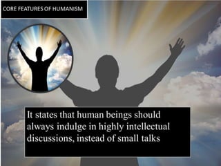 Humanism and existentialism- comparing and contrasting 