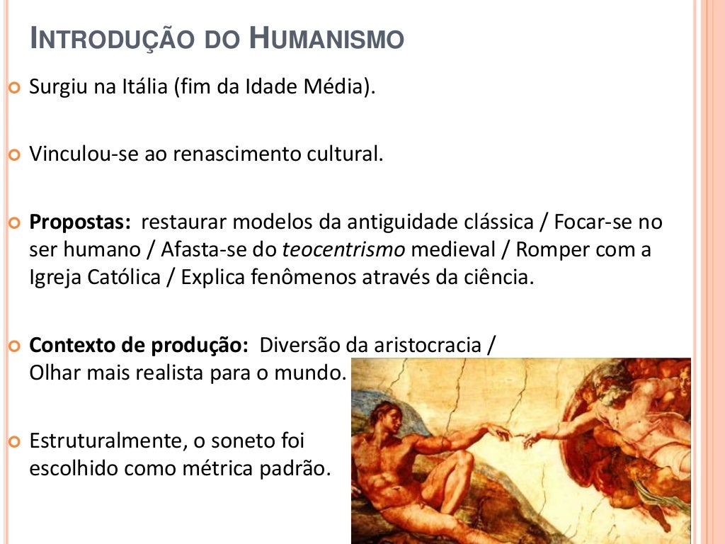 Ainda Sobre O Humanismo Assinale A Afirmação Incorreta