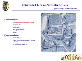 humanismo versus tecnología