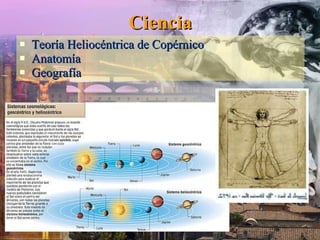Ciencia Teoría Heliocéntrica de Copérnico Anatomía Geografía 
