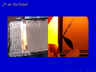 ¿Y en YouTube?
 